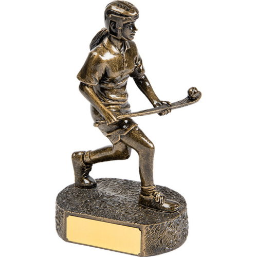 Gaelic Football Arbitres Figure Récompense Antique Bronze Résine Trophée 